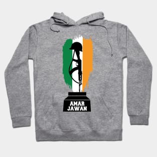 I Love Indian Army Amar Jawan Patriotic Jai Hind T-shirt Hoodie